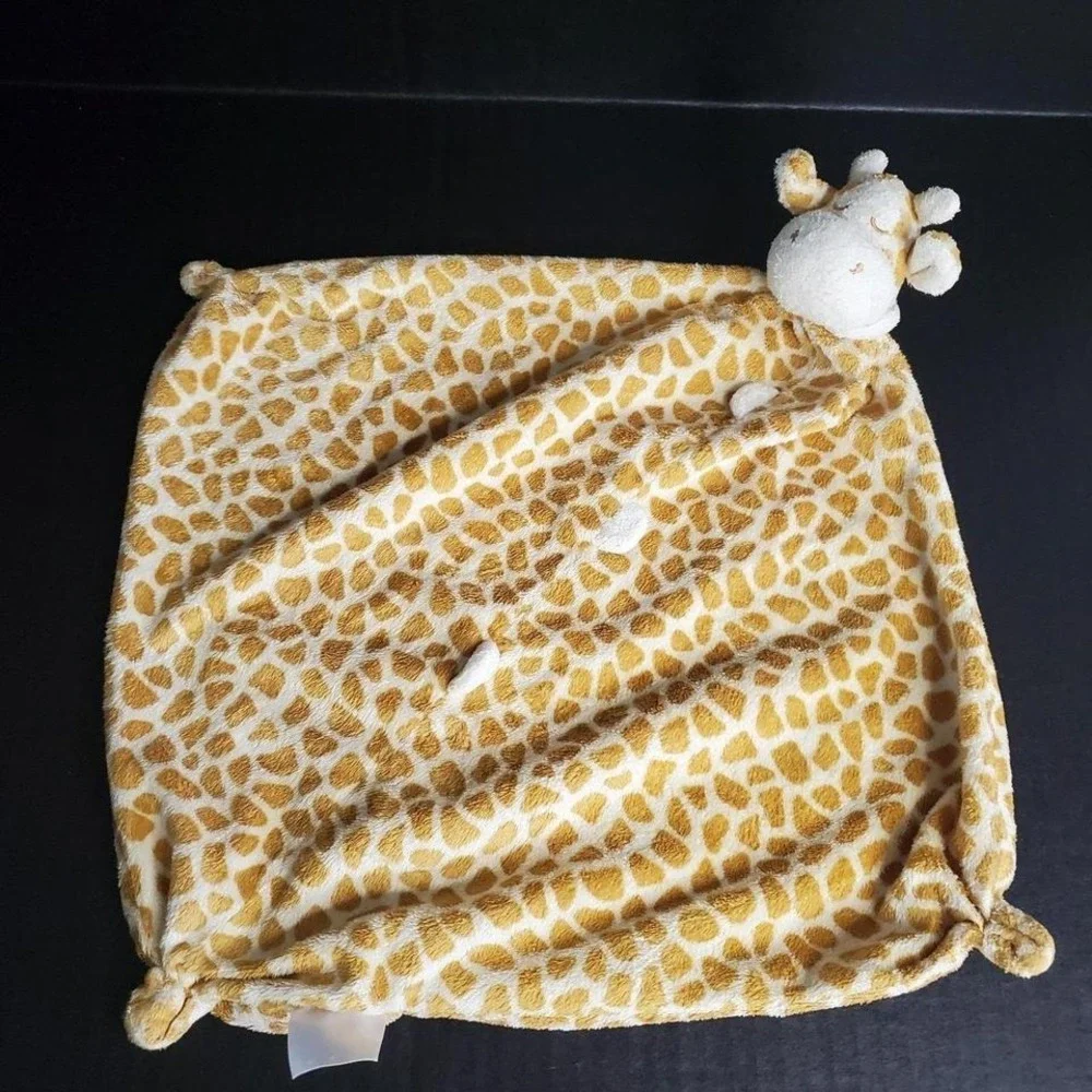 Angel Dear Giraffe Brown Tan Security Blanket 12